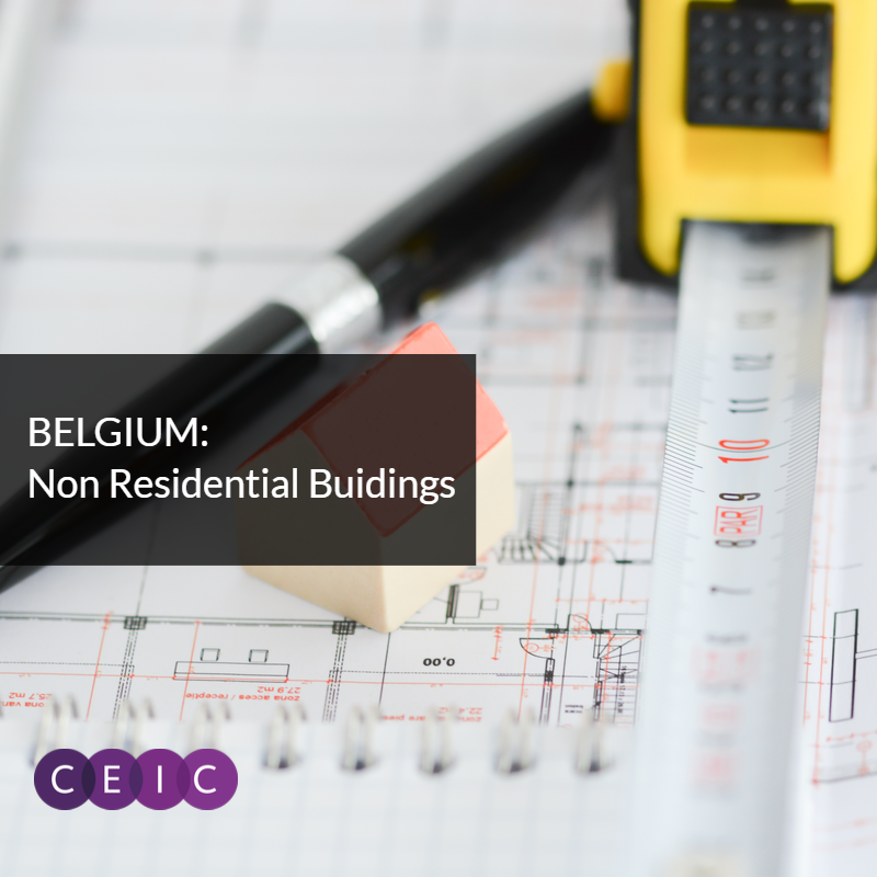 CEIC Data - Belgium Building Permits: Non Residential Building